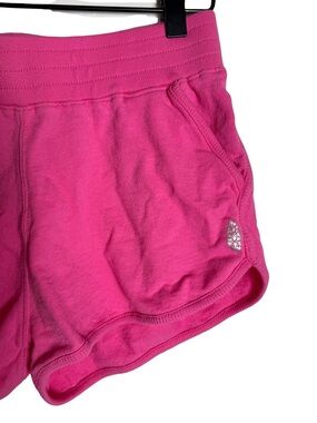 FP Movement Free People Get Set Shorts Haute Hot Pink Neon Sweatpant Fleece
